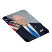 Präsident Joe Biden White House Portrait Magnet (Rechte Seite)