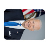 Präsident Joe Biden White House Portrait Magnet (Horizontal)