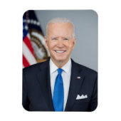 Präsident Joe Biden White House Portrait Magnet (Vertikal)