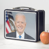 Präsident Joe Biden White House Portrait Metall Brotdose (Beispiel)