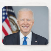 Präsident Joe Biden White House Portrait Mousepad (Vorne)
