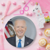 Präsident Joe Biden White House Portrait Pappteller (Party)