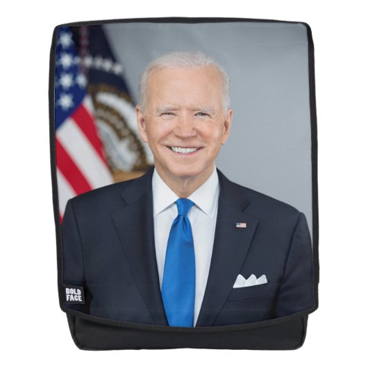 Präsident Joe Biden White House Portrait Rucksack (Vorderseite)