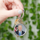 Präsident Joe Biden White House Portrait Schlüsselanhänger (Hand)
