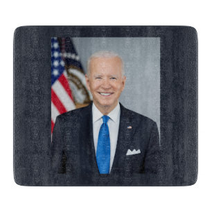 Präsident Joe Biden White House Portrait Schneidebrett