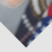 Präsident Joe Biden White House Portrait Seidenpapier (Detail)