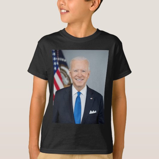 Präsident Joe Biden White House Portrait T-Shirt (Vorderseite)