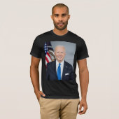 Präsident Joe Biden White House Portrait T-Shirt (Vorne ganz)