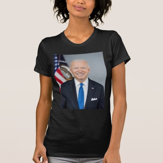 Präsident Joe Biden White House Portrait T-Shirt (Vorderseite)