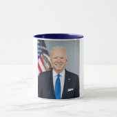 Präsident Joe Biden White House Portrait Tasse (Zentrum)