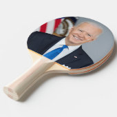 Präsident Joe Biden White House Portrait Tischtennis Schläger (Vorderseite)