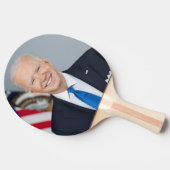 Präsident Joe Biden White House Portrait Tischtennis Schläger (Seitenansicht)