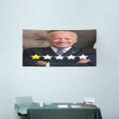 Präsident Joe Biden Zulassungsbewertung Banner (Messeveranstaltung)
