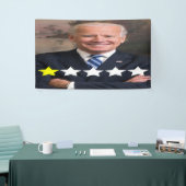 Präsident Joe Biden Zulassungsbewertung Banner (Messeveranstaltung)