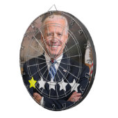 Präsident Joe Biden Zulassungsbewertung Dartscheibe (Vorderseite rechts)