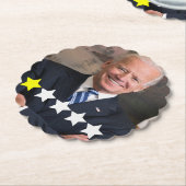 Präsident Joe Biden Zulassungsbewertung Untersetzer (angewinkelt)