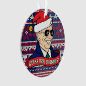 Präsident Joe Bidens Erste Weihnachtsakryllik Ornament (Vorderseite)