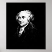 Präsident John Adams Poster (Vorne)