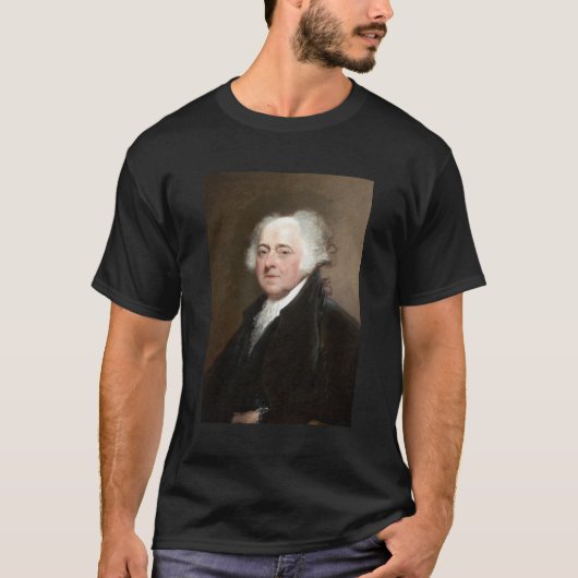 Präsident John Adams T-Shirt (Vorderseite)