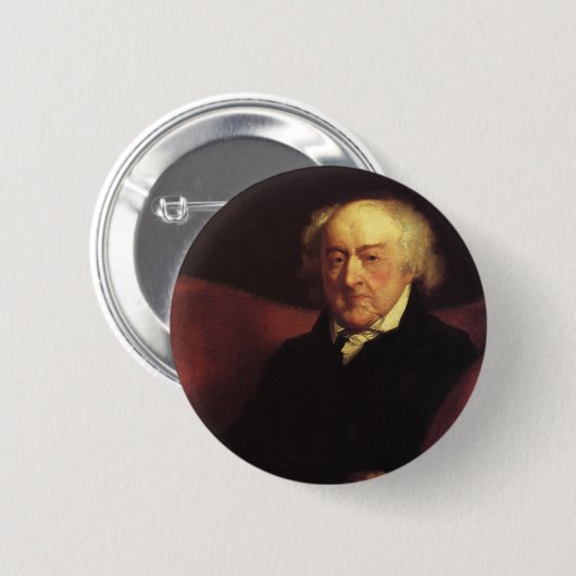 Präsident John Admas Button (Vorne & Hinten)