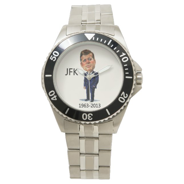 Präsident John F. Kennedy 50 Jahre später Armbanduhr (Vorderseite)