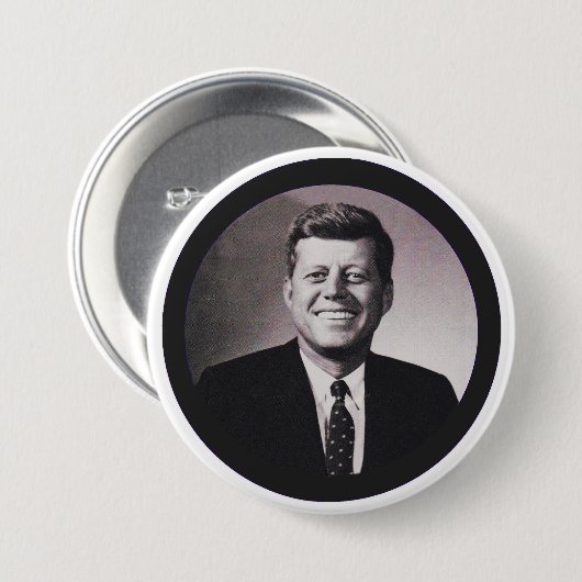 Präsident John F. Kennedy Button (Vorne & Hinten)