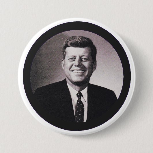 Präsident John F. Kennedy Button (Vorderseite)