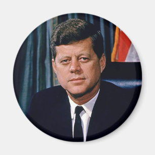 Präsident John F. Kennedy Magnet