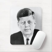 Präsident John F Kennedy Portrait Mouse Pad Mousepad (Mit Mouse)
