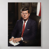 Präsident John F. Kennedy Poster (Vorne)