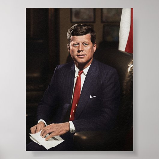 Präsident John F. Kennedy Poster (Vorne)