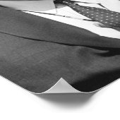 Präsident John F. Kennedy Poster (Ecke)