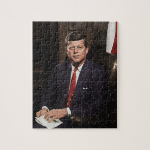 Präsident John F. Kennedy Puzzle