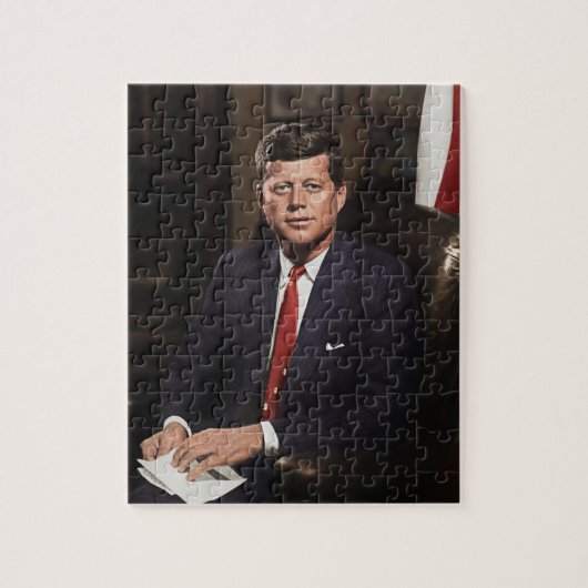 Präsident John F. Kennedy Puzzle (Vertikal)