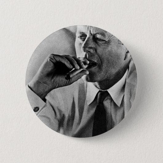 Präsident John F Kennedy Smoking Button (Vorderseite)
