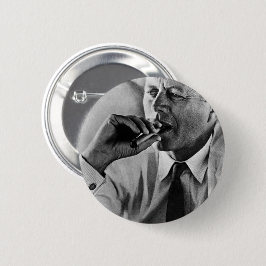 Präsident John F Kennedy Smoking Button (Vorne & Hinten)