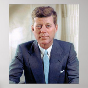 Präsident John Fitzgerald Kennedy Poster