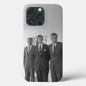Präsident John Kennedy & Brothers American Camelot Case-Mate iPhone Hülle (Rückseite)