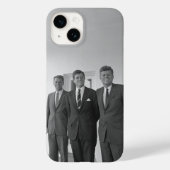Präsident John Kennedy & Brothers American Camelot Case-Mate iPhone Hülle (Rückseite)