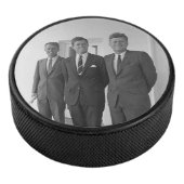 Präsident John Kennedy & Brothers American Camelot Eishockey Puck (3/4)
