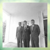 Präsident John Kennedy & Brothers American Camelot Fensteraufkleber (Blatt 3)