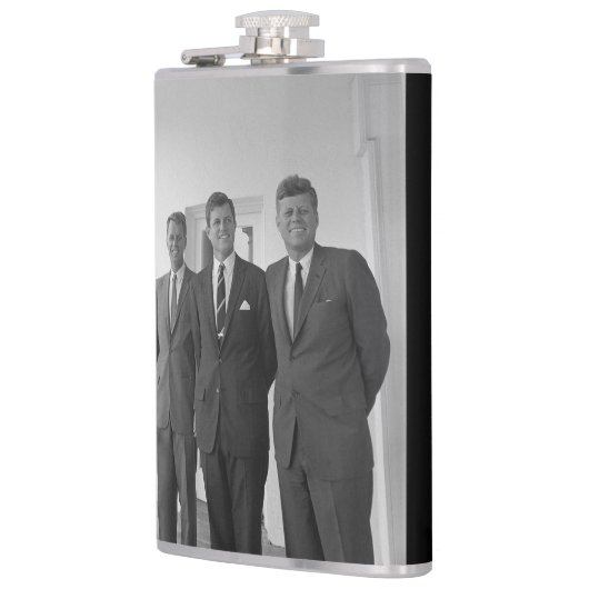 Präsident John Kennedy & Brothers American Camelot Flachmann (Links)