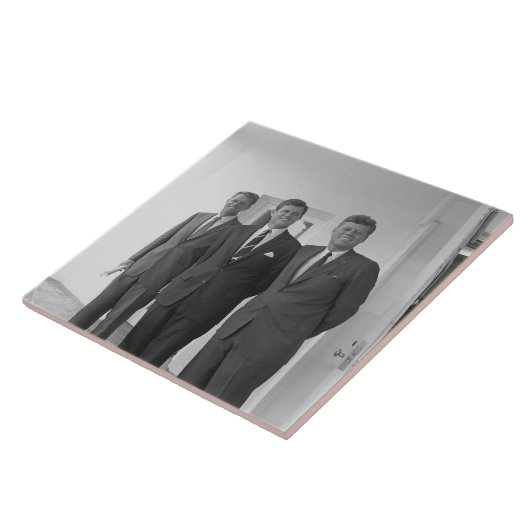Präsident John Kennedy & Brothers American Camelot Fliese (Seite)