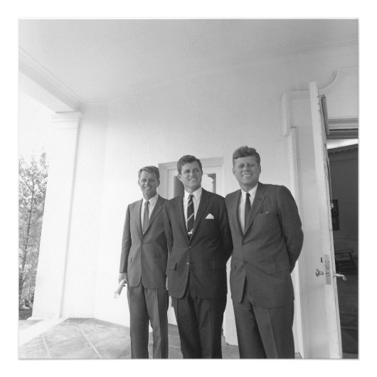 Präsident John Kennedy & Brothers American Camelot Fotodruck (Vorne)