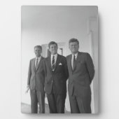 Präsident John Kennedy & Brothers American Camelot Fotoplatte (Vorderseite)