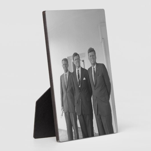 Präsident John Kennedy & Brothers American Camelot Fotoplatte (Seite)