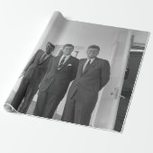 Präsident John Kennedy & Brothers American Camelot Geschenkpapier (Ungerollt)