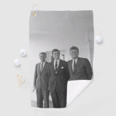 Präsident John Kennedy & Brothers American Camelot Golfhandtuch (Insitu)