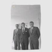Präsident John Kennedy & Brothers American Camelot Golfhandtuch (Vorderseite)