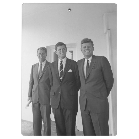 Präsident John Kennedy & Brothers American Camelot Klemmbrett (Rückseite)